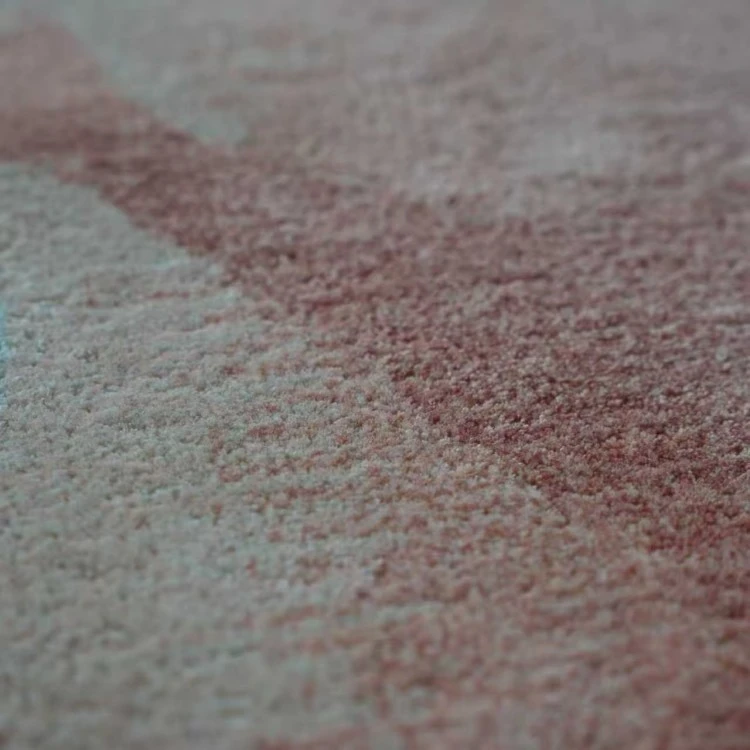 Colored Ink Wool Carpet factory
