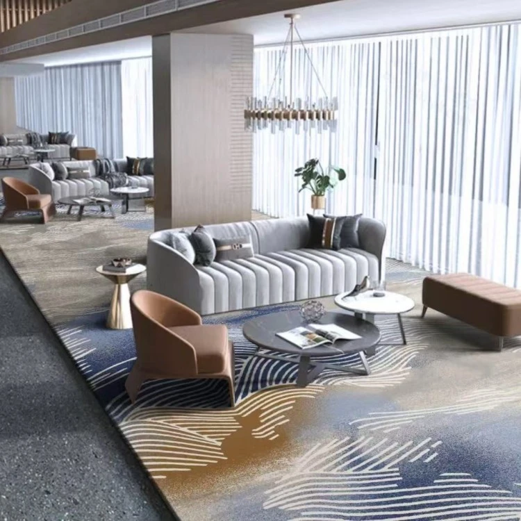 Colorful Striped Patterned Carpet