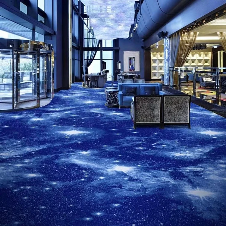 Late - Night Starry - Sky Printed Carpet