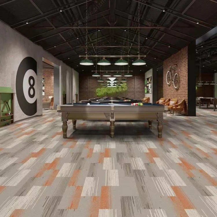 Light-colored Patterned Carpet