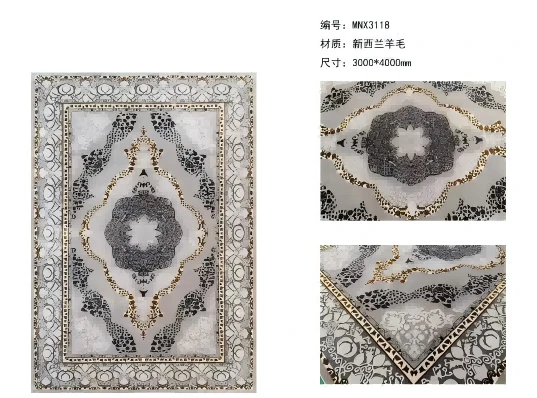 Bohemian wool carpet