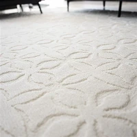 Diamond Pattern Solid Color Rug