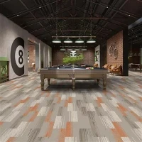 Light-colored Patterned Carpet