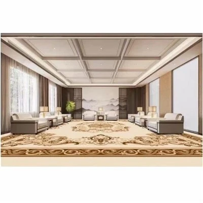 Mixed-color Wool Blended Carpet